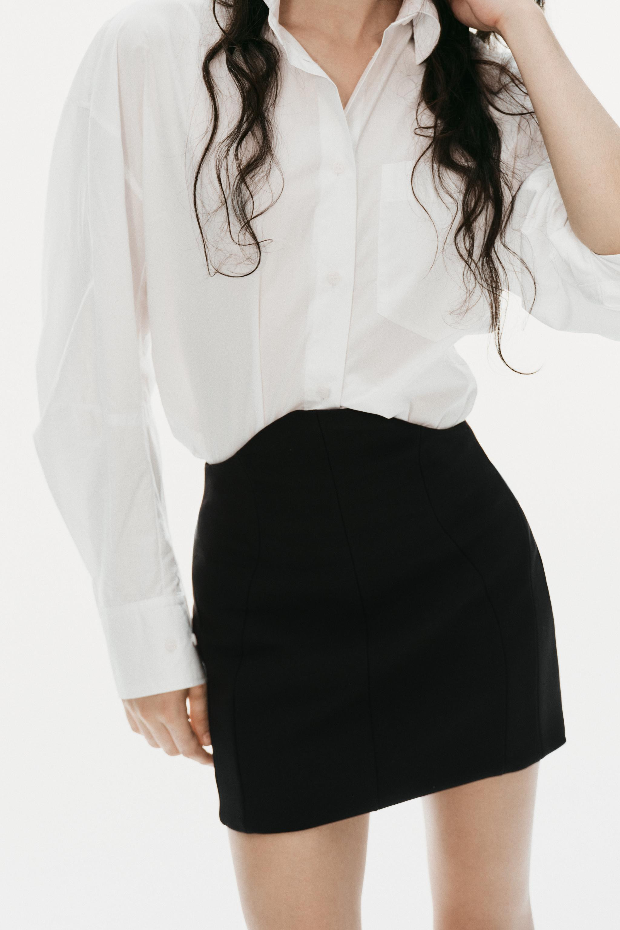 CORSET-STYLE MINI SKIRT | Zara US