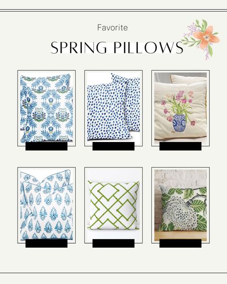 Spring Pillows

#LTKhome #LTKSeasonal #LTKunder50