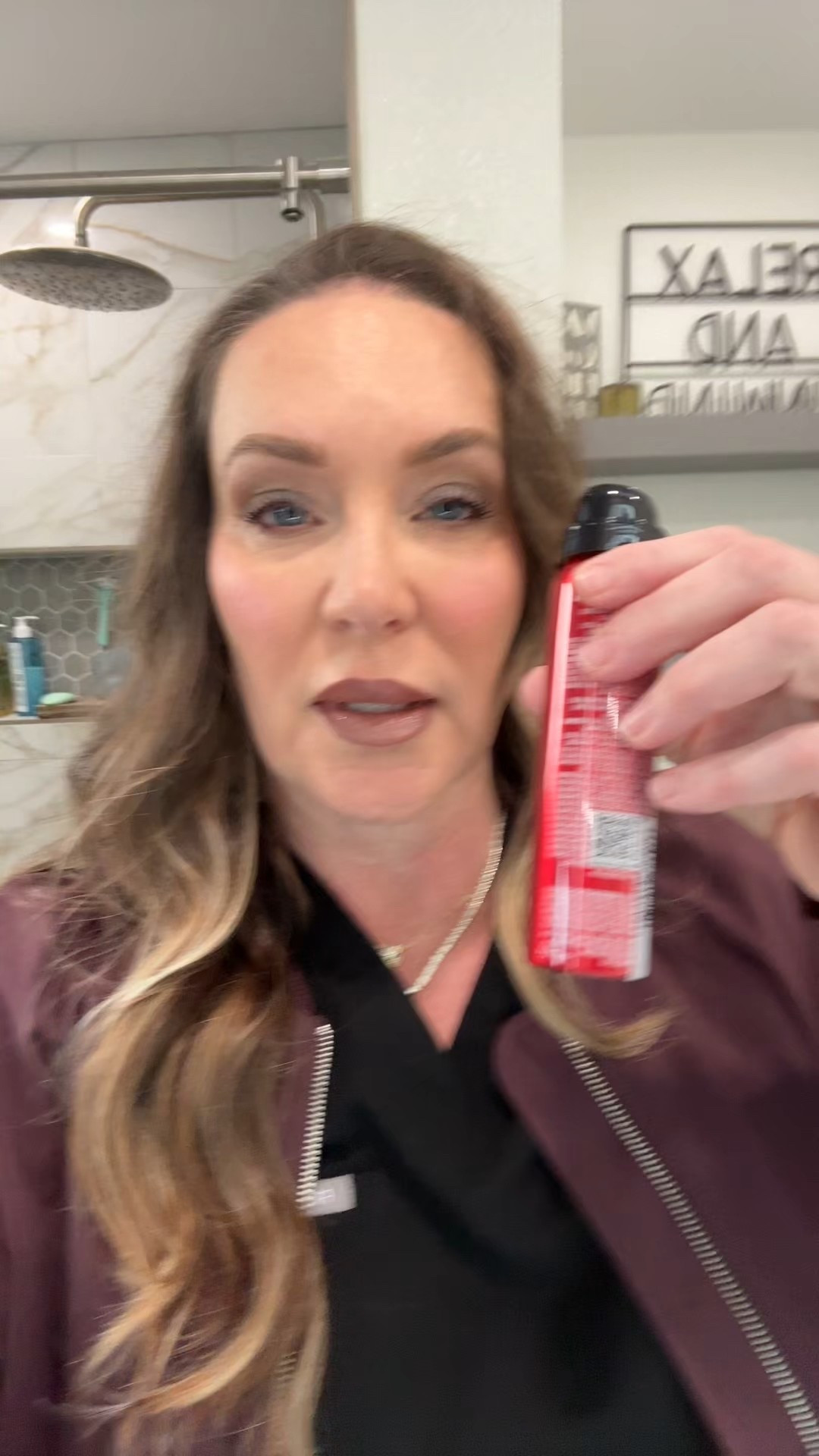 L’Oréal setting spray- nothing moves in a full day of work and rain all day!! 

#LTKgrwm #LTKOver40 #LTKCyberWeek