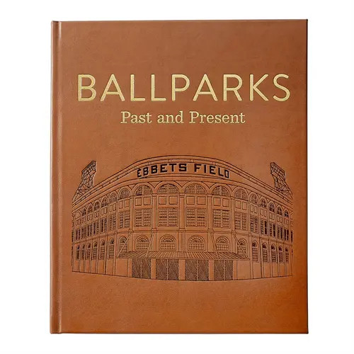 Graphic Image Ballparks Past and Present Leather Coffee Table Book in Beige at Nordstrom | Nordstrom