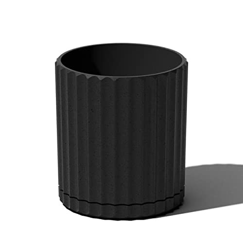 Veradek Demi Series Demi 6" Planter w/Tray, Black | Amazon (US)