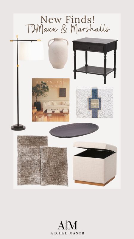 Furniture and home decor new arrivals from TJMaxx and Marshall’s! 

#LTKhome #LTKstyletip #LTKunder50