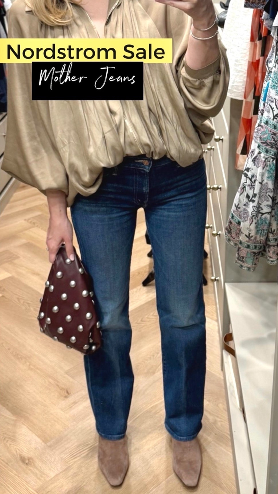 These straight leg are very flattering and have stretch - fit tts

Nordstrom Anniversary Sale

#LTKootd