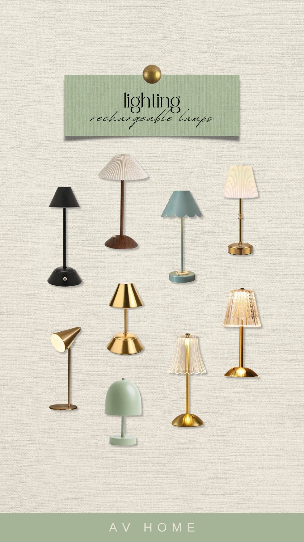 Affordable rechargeable lamps

#LTKhome #LTKeurope #LTKuk