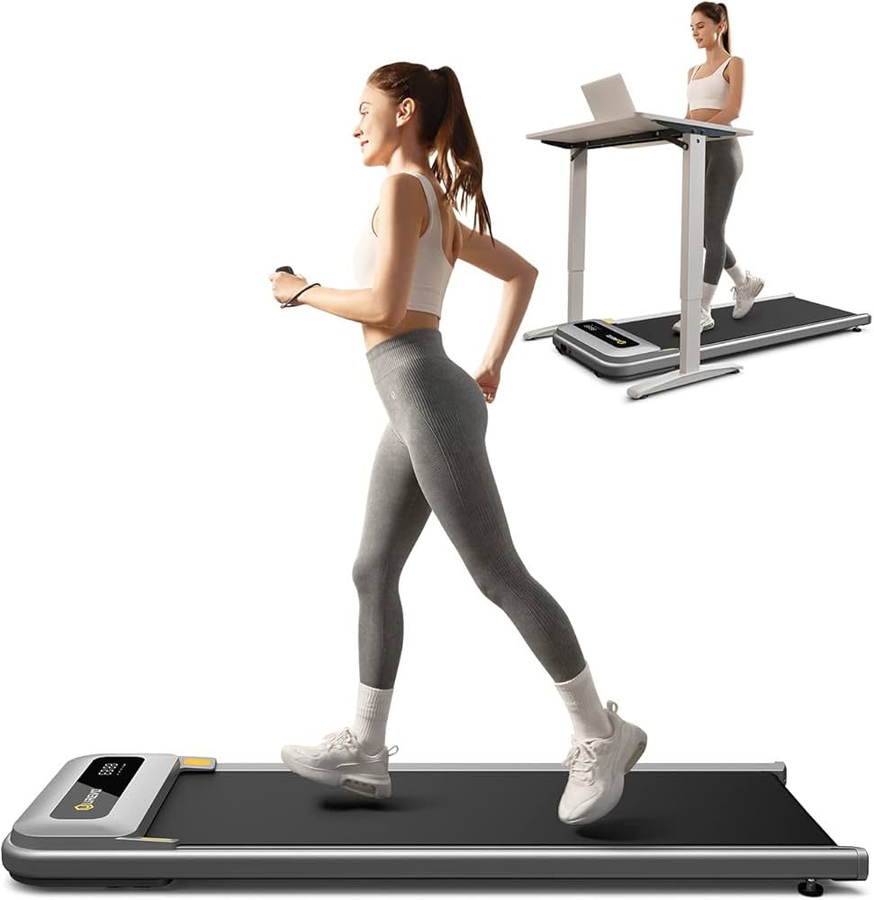 UREVO Under Desk Treadmill, Walking Pad Treadmill with Large Running Area, Folding Treadmill with... | Amazon (US)