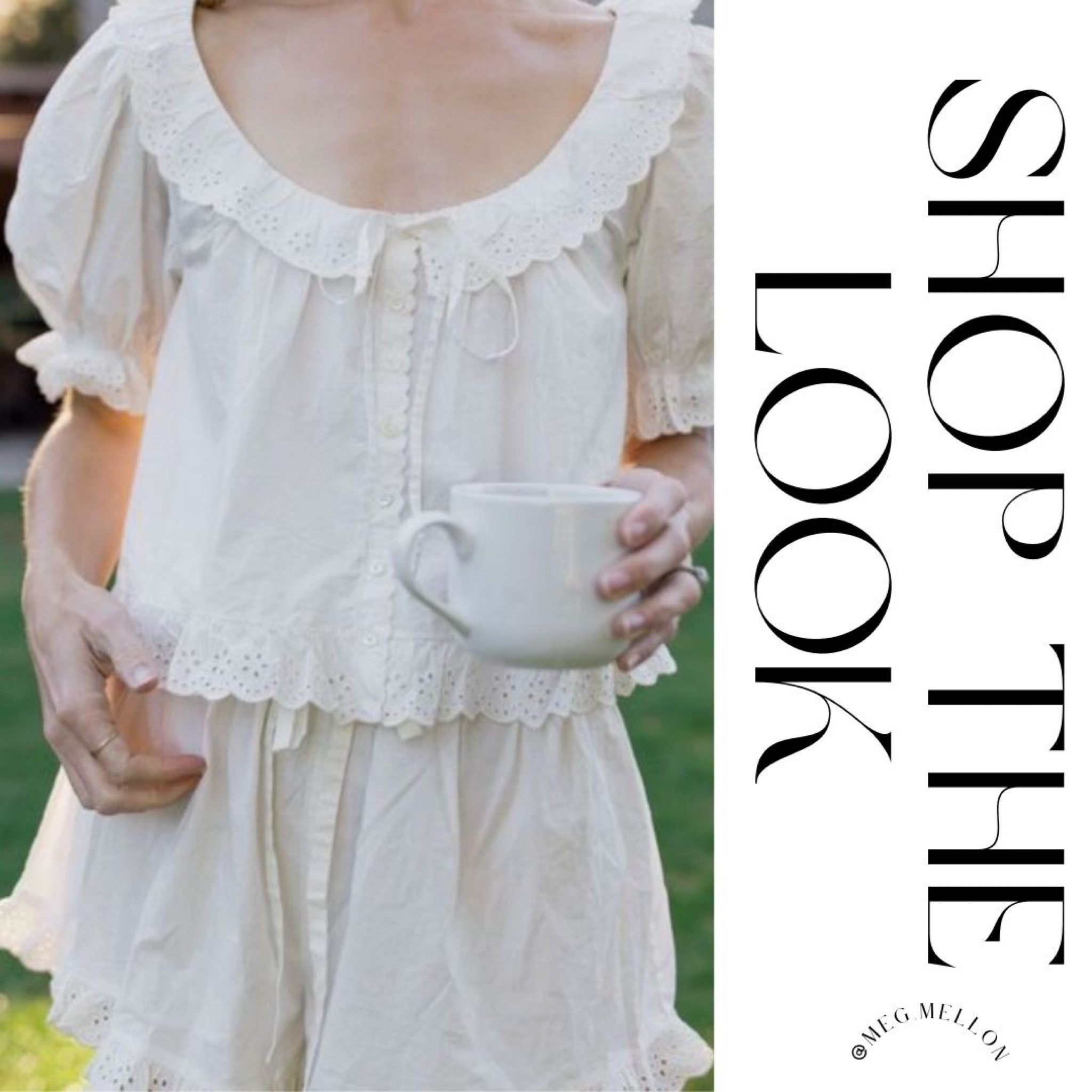 Embracing the timeless elegance of a white eyelet top! After months of loving this look, I've hunted down some gorgeous finds for you all!  Check out the links below for those perfect pieces! ✨ #ClassicChic #TimelessElegance #FashionFinds #eyelet #whiteeyelet 

#LTKstyletip #LTKGiftGuide #LTKeurope