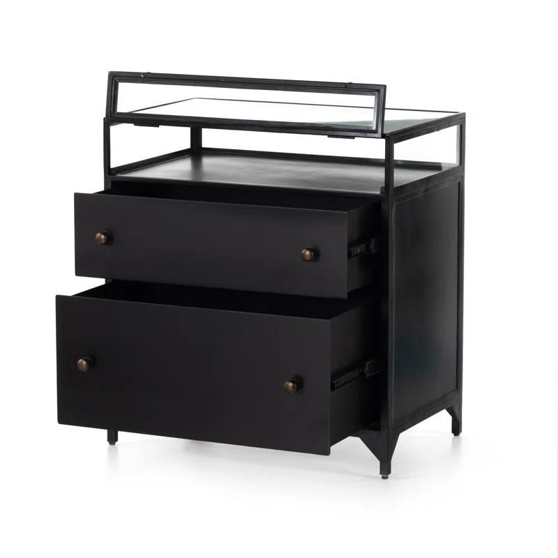 Joss & Main Bayline Shadow Box Nightstand | Wayfair | Wayfair North America