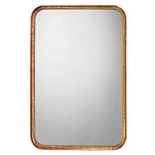 Grant Vanity Mirror with Hand Hammered Finish & Distressed Metal Frame | Ballard Designs, Inc.