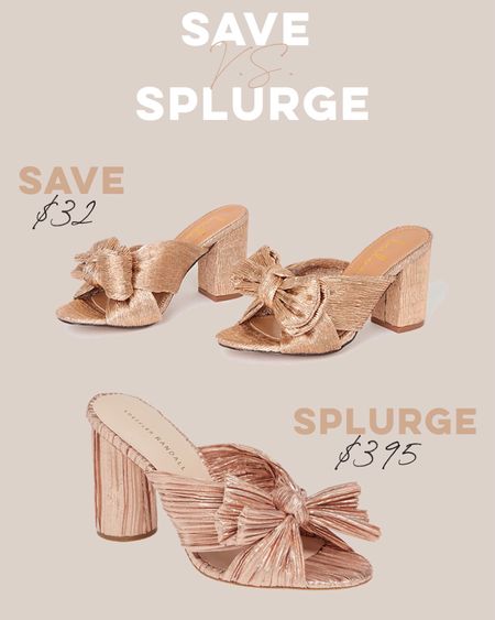 Save vs Splurge holiday heels- designer runs small - go up 1/2 to full size. designer shoe picks, designer heels dupe, designer heel dupe, save heels, splurge heels

#LTKstyletip #LTKshoecrush #LTKHoliday