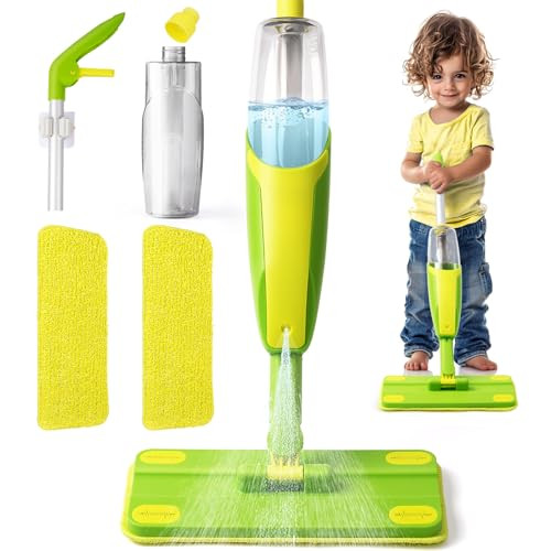 Toddler Spray Mop-Montessori Toys Mini Size Cleaning Mini Mop that Really Spray -Kid Pretend Play Toys Gift for Toddlers Girls Boys | Amazon (US)