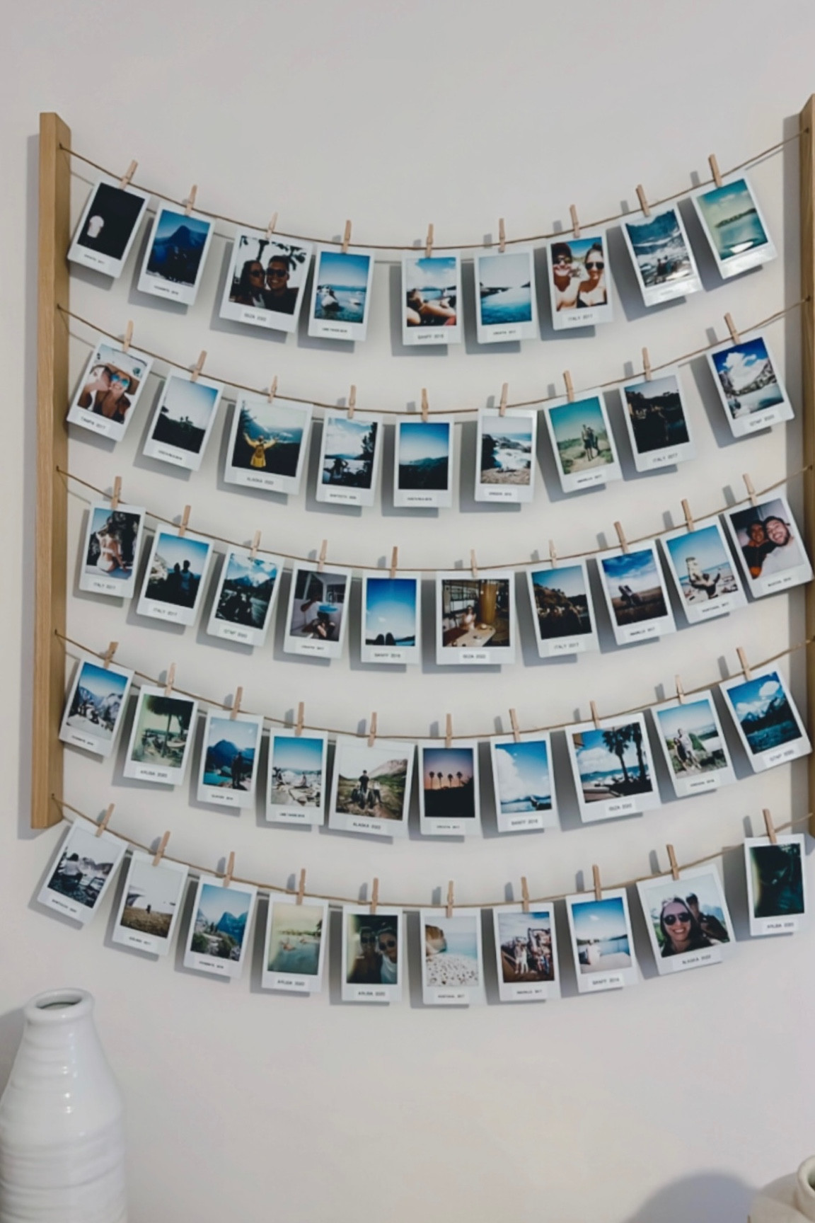 Polaroid photo display wall hanger 📷 makes a great gift! 

#LTKhome #LTKHoliday #LTKGiftGuide