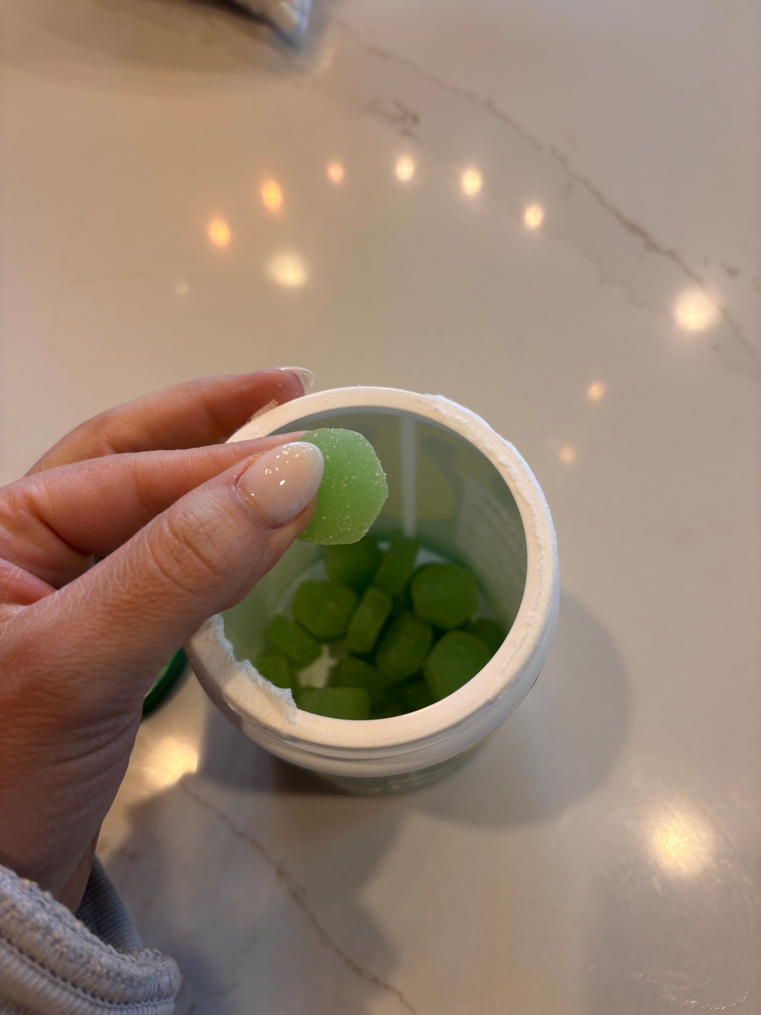 Daily dose of Create Creatine! This is the green apple flavor 🍏

#LTKActive #LTKmorningroutine #LTKfitnessgoals