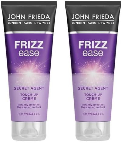 John Frieda Frizz Ease Secret Agent Touch Up Crème, 100 ml, Smoothing Cream for Frizzy, Curly Hair (Pack of 2) | Amazon (UK)