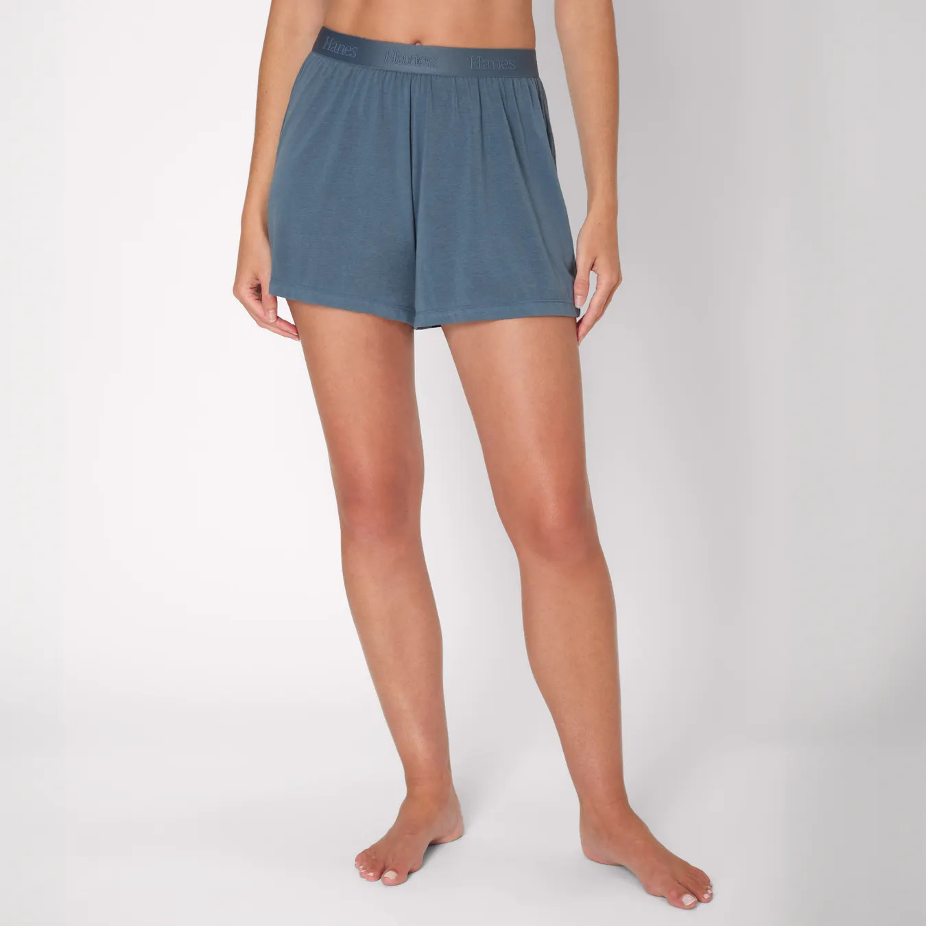 Hanes Originals Women's SuperSoft Comfywear Sleep Shorts, 3.25" #HLT207 | Hanes.com