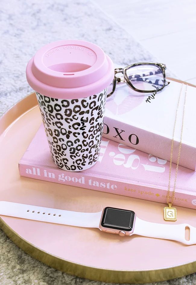 Ambitious Energy Animal Print Mug FINAL SALE | The Pink Lily Boutique