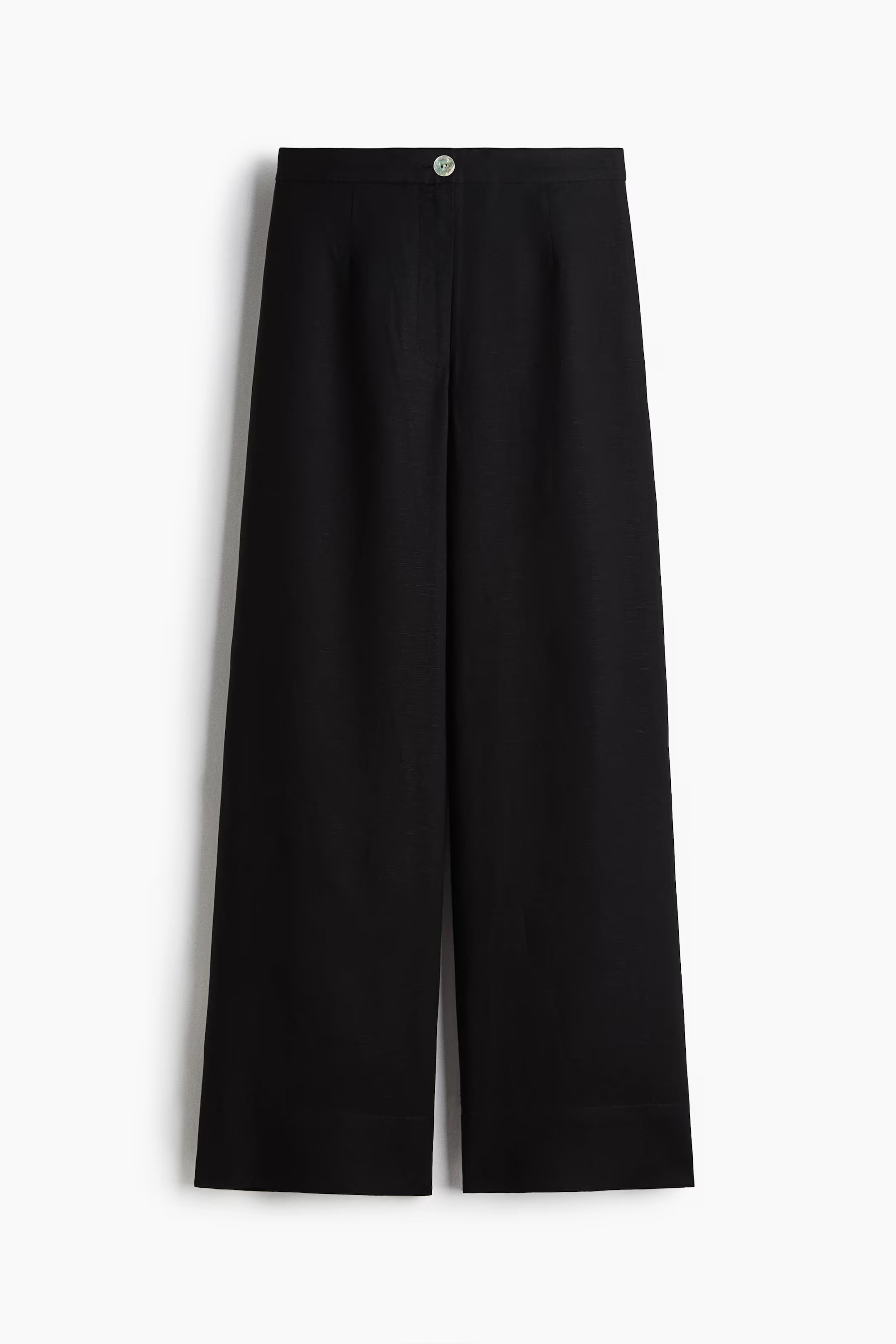 Linen-blend trousers | H&M (UK, MY, IN, SG, PH, TW, HK)