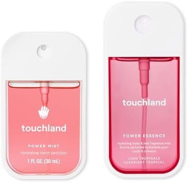 Touchland JUICY ESCAPE Body and Hand Mist Essentials (Lush Tropicale Body & Hair Fragrance Mist, ... | Amazon (US)