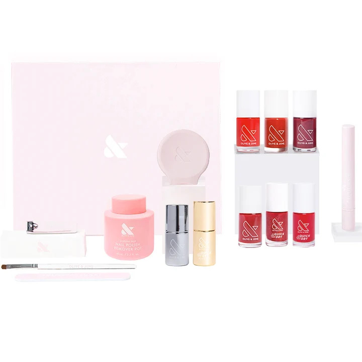 The Bestselling Reds Mani System | Olive & June
