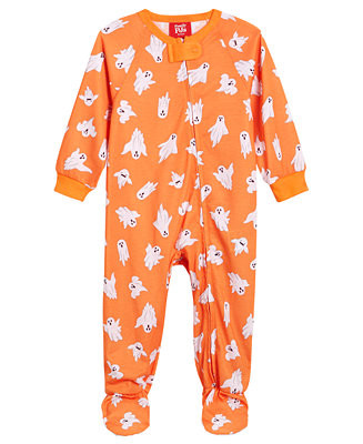 Family Pajamas Matching Baby Halloween Hey Boo Footie One-Piece, Created for Macy's & Reviews - A... | Macys (US)
