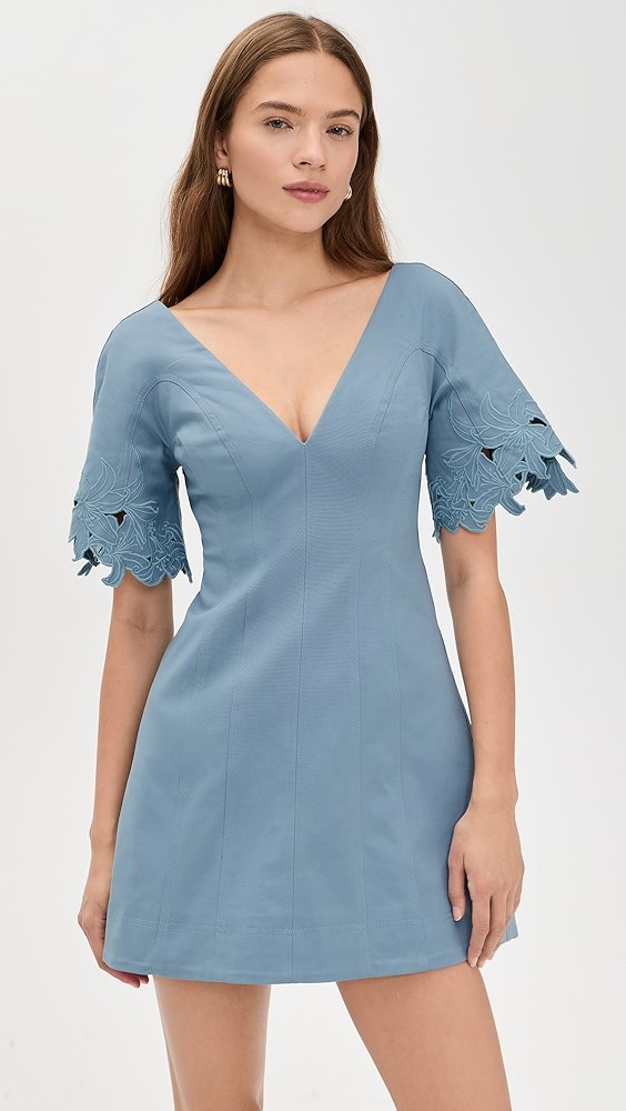 Maelis Embroidered Mini Dress | Shopbop