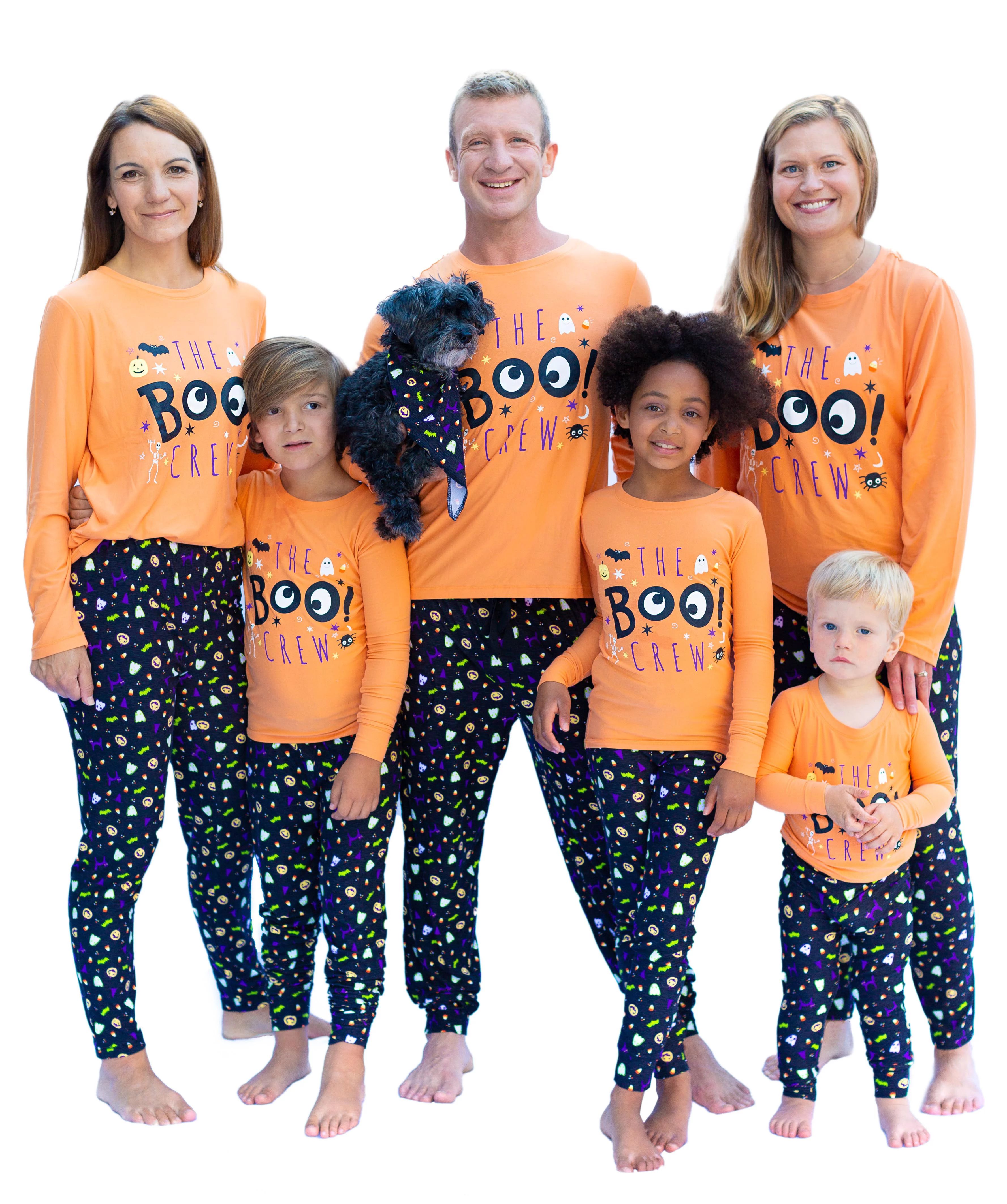 Derek Heart Women's Boo Crew Matching Family Halloween Pajamas, 2-Piece - Walmart.com | Walmart (US)
