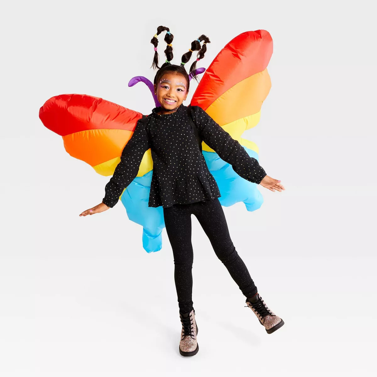 Kids' Inflatable Rainbow Butterfly Halloween Costume Accessory - Hyde & EEK! Boutique™ | Target