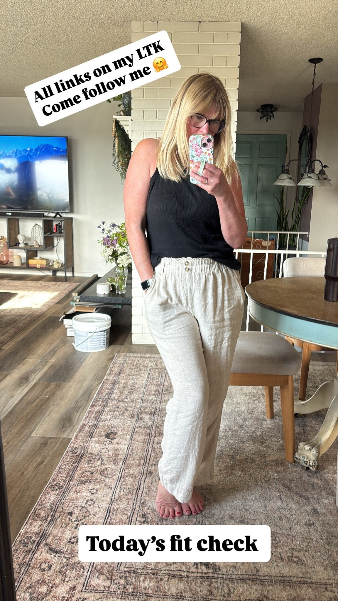Casual flowy pants and tanks

#LTKdayinmylife #LTKSeasonal #LTKOver40