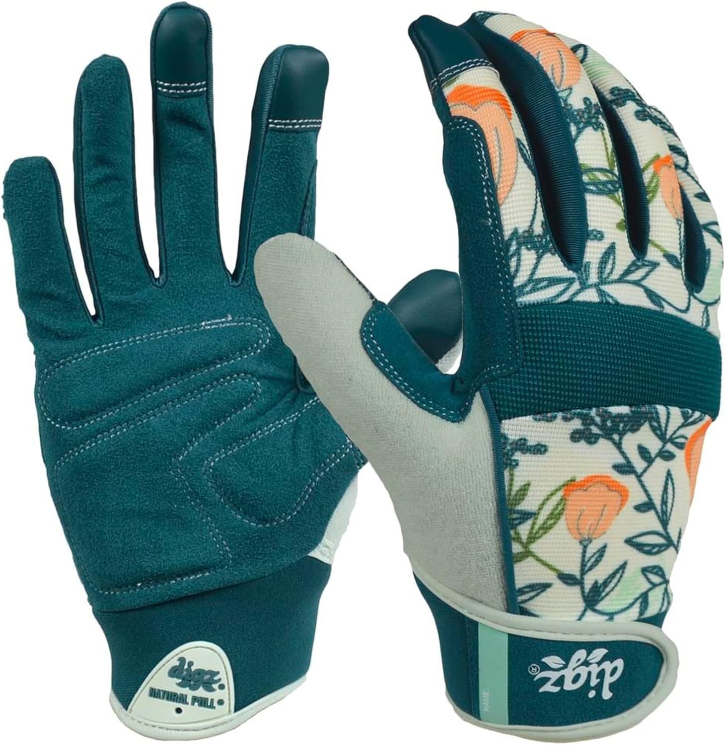 DIGZ 77860-23 High Performance Women's Gardening Work Touch Screen Compatible Fingertips Gloves, ... | Amazon (US)