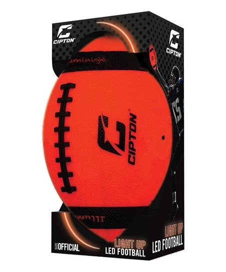 Orange & Black Light-Up LED Football | Zulily