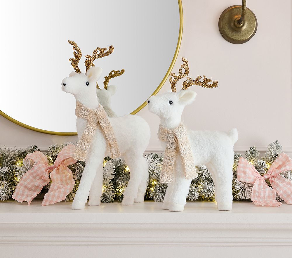 Reindeer Decor, Set of 2 | Pottery Barn Kids