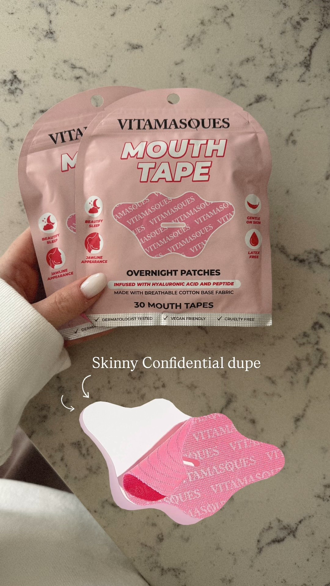 Skinny Confidential mouth tape dupe at Target! 

#LTKFindsUnder50 #LTKBeauty