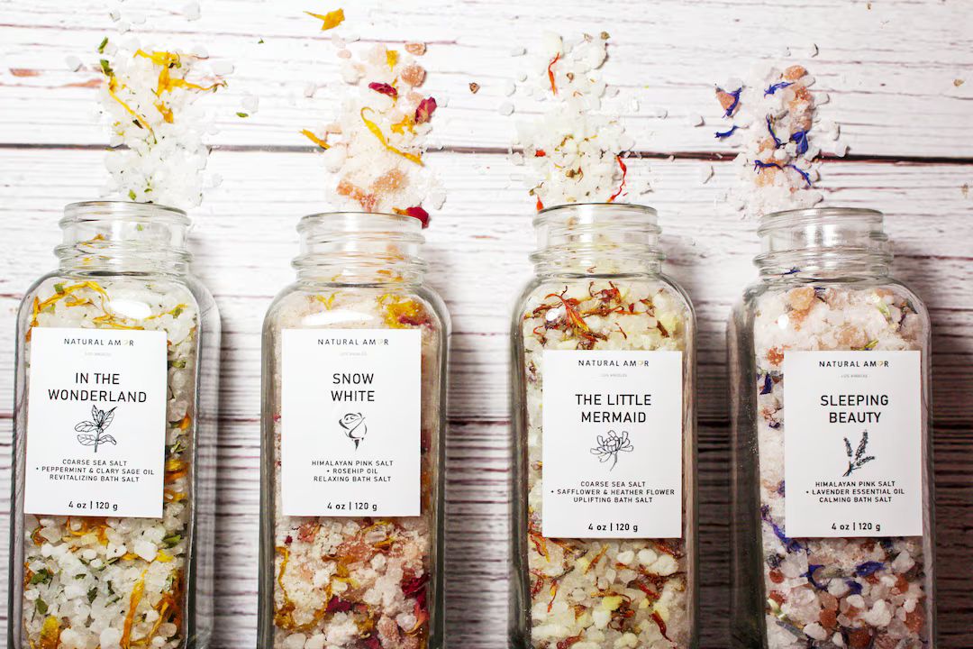 Fairy Tale Bath Salt |Spa Gift| Essentials Oils| All Natural | Gift for her | Self Care | Bridesm... | Etsy (US)