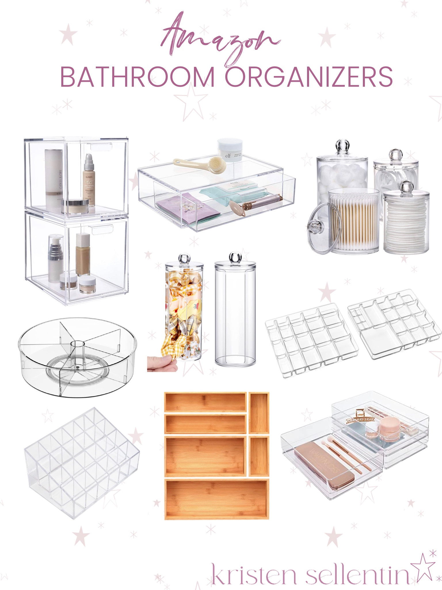 Amazon Bathroom Organizers 

#amazon #amazonfinds #bathroom #bathroomorganizers #acrylicorganizers 

#LTKFind #LTKhome #LTKunder50