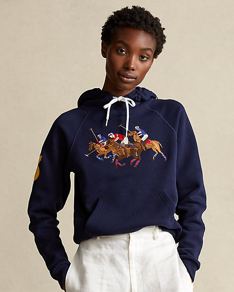 Embroidered Fleece Hoodie | Ralph Lauren (UK)