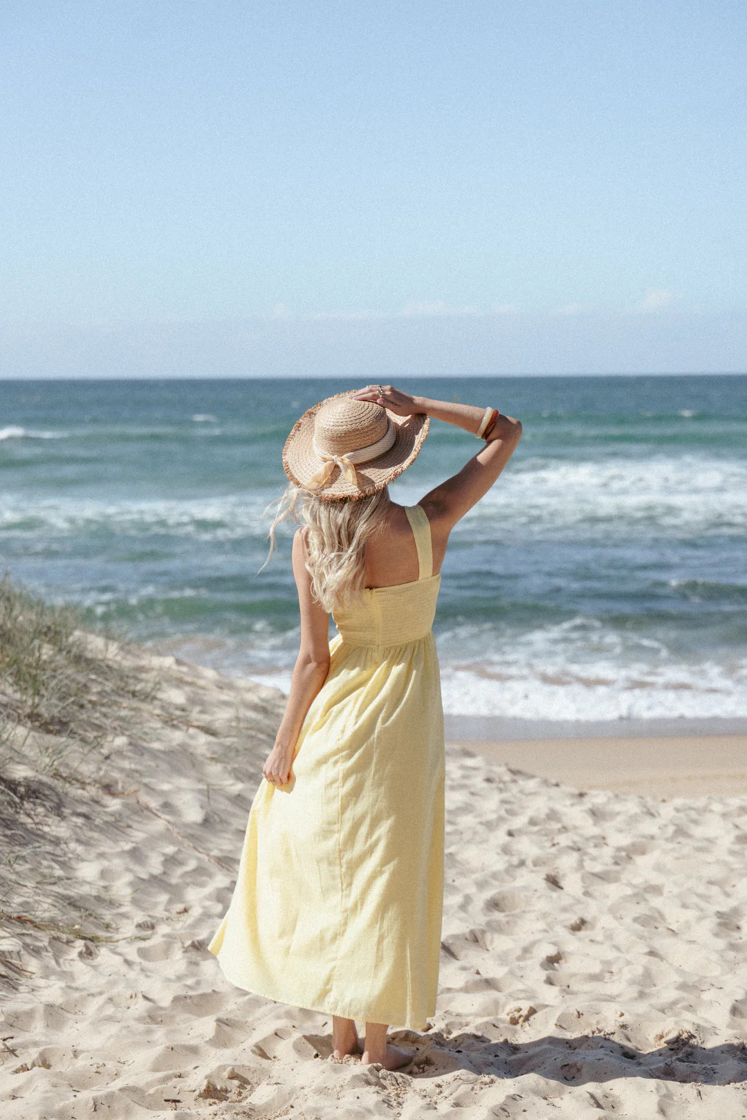 Caty Maxi Dress - Yellow | Petal & Pup (US)