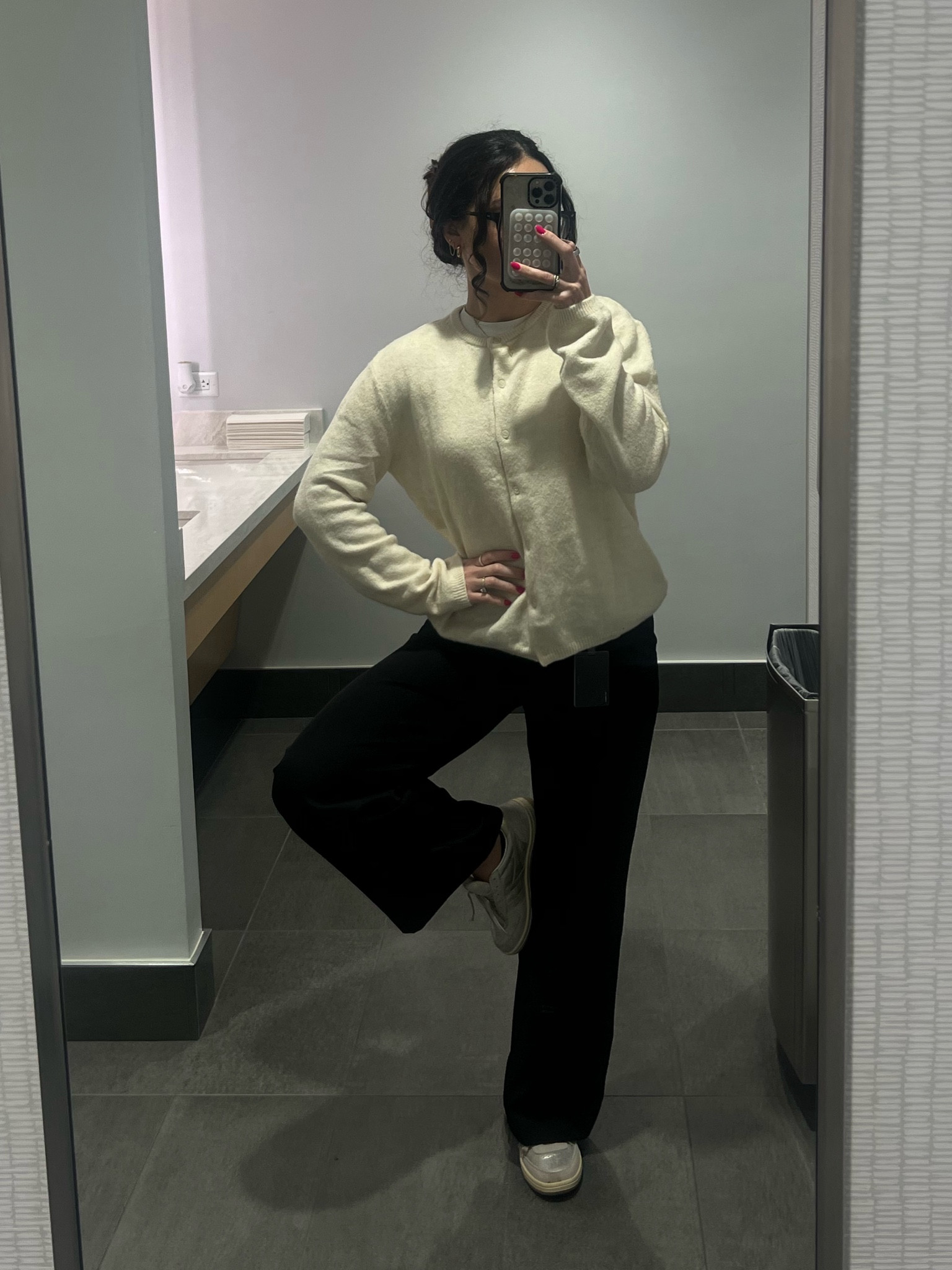 *stands like this to try and show my shoes better* LOL

Business casual work ootd for the office! needed to keep things veryyy casual and comfy today for my own wellbeing lol 

cardigan outfit, work ootd, workwear inspo, office outfit, affordable workwear, spring officewear

#LTKWorkwear #LTKFindsUnder100 #LTKFindsUnder50