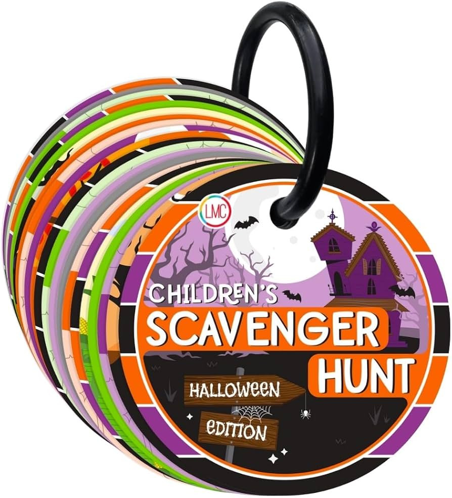 Blu Jay Children's Scavenger Hunt Cards - Halloween Edition | Amazon (US)