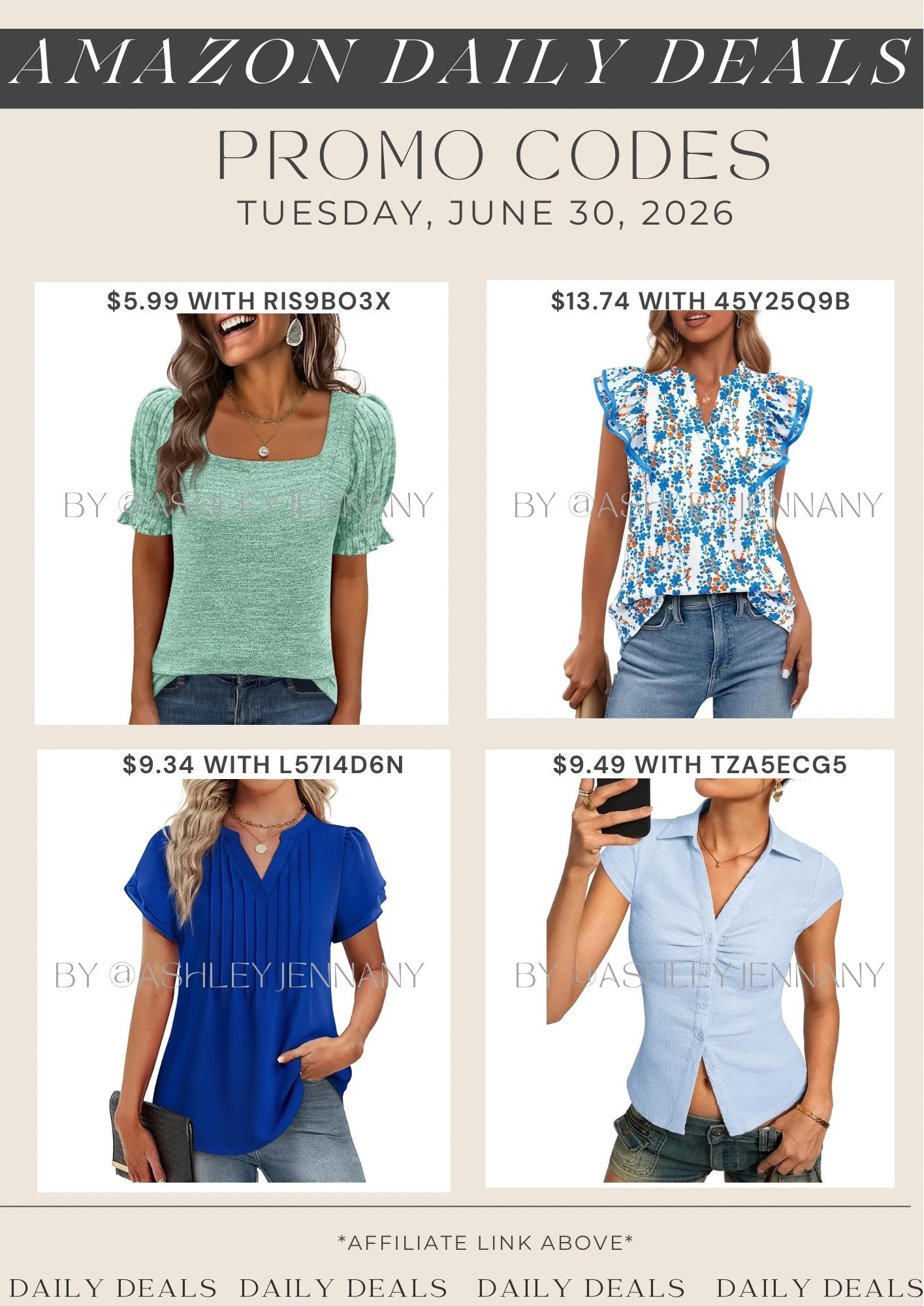 Amazon deals

#LTKSaleAlert #LTKMidsize #LTKSeasonal