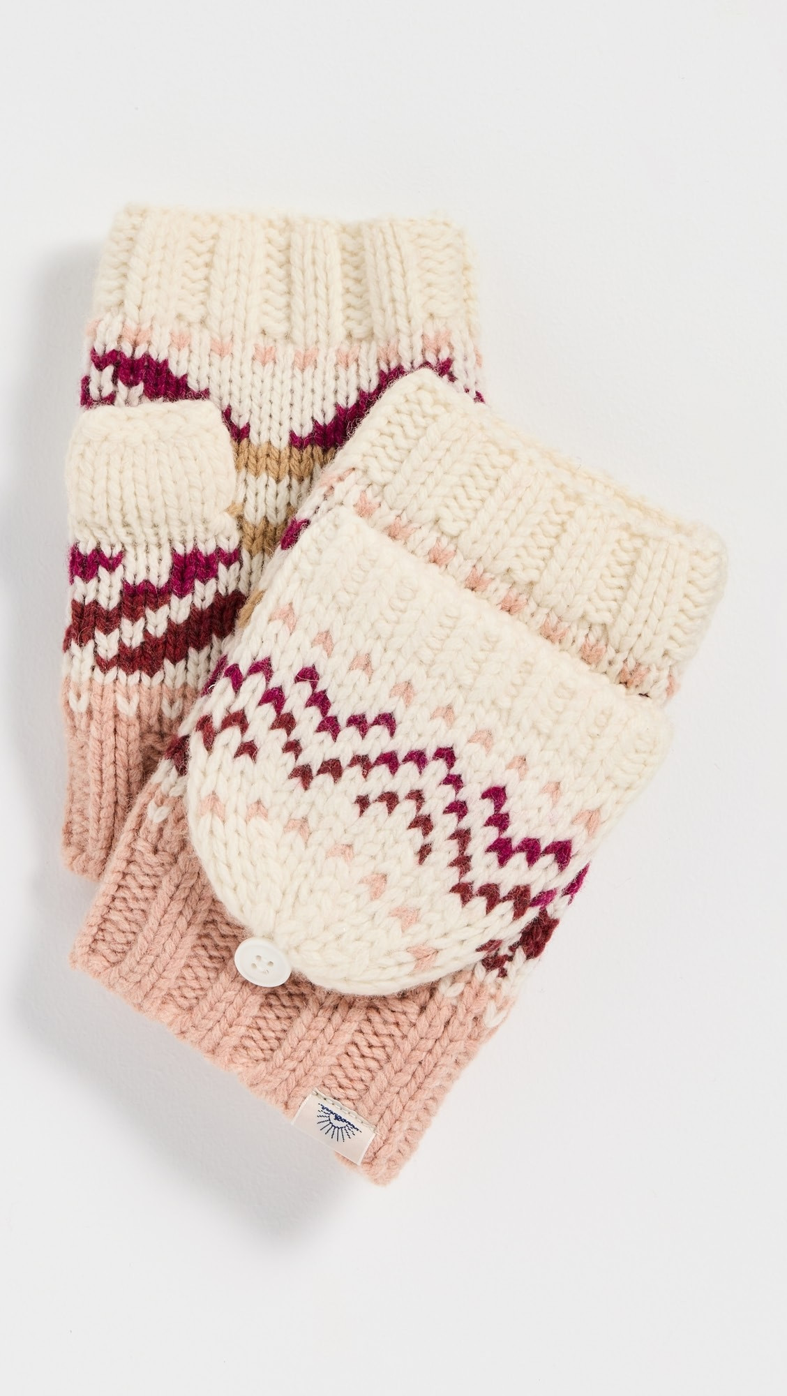 Color Pop Fair Isle Mittens | Shopbop