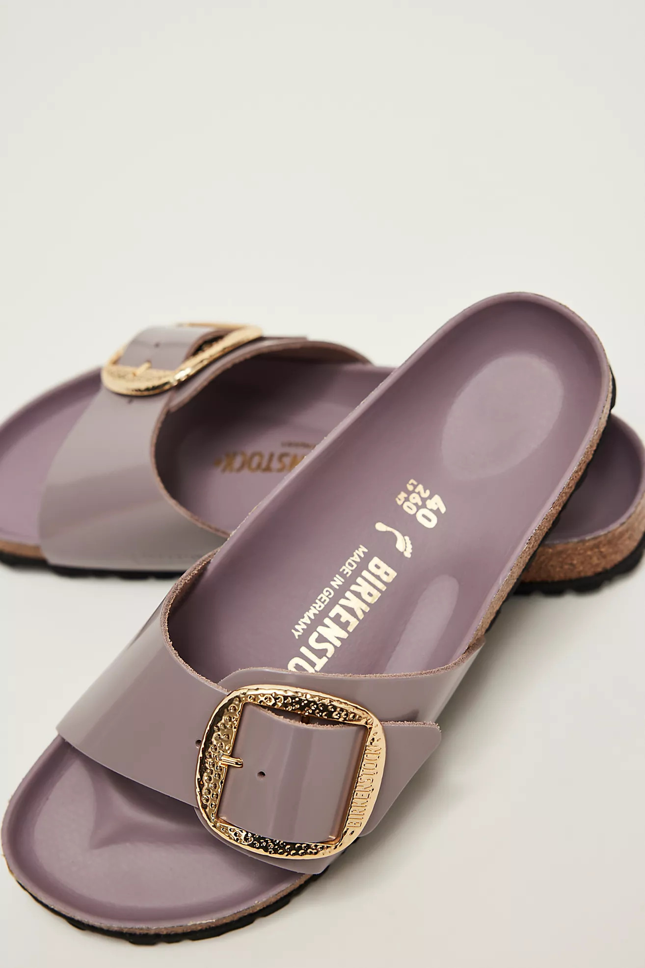 Madrid Hammered Big Buckle Birkenstocks | Free People (Global - UK&FR Excluded)