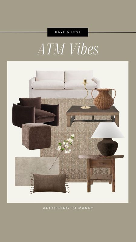 ATM Vibes - Have & Love!!

brown home decor, velvet accent chair, lulu & georgia, couch, coffee table, vase, wicker vase, pillow, side table lamp, ottoman, target finds, budget friendly home, art, art print, brown pillow, stems, at home, spring stems, candlestick, lamp, mcgee & co

#LTKHome #LTKStyleTip