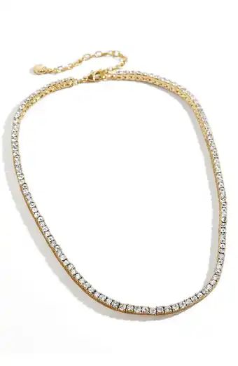 Large Cubic Zirconia Frontal Necklace | Nordstrom