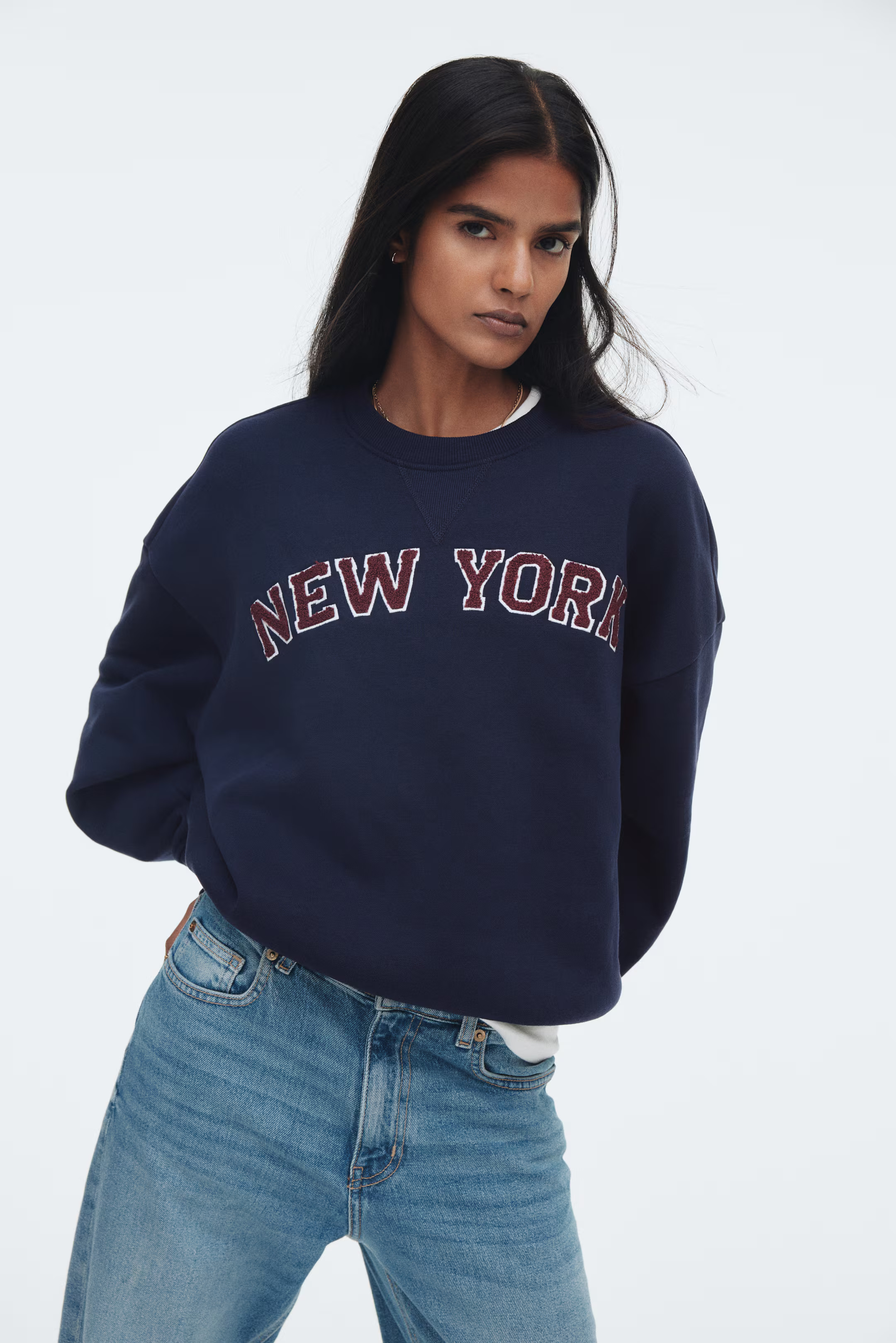 Sweatshirt with Motif | H&M (US + CA)
