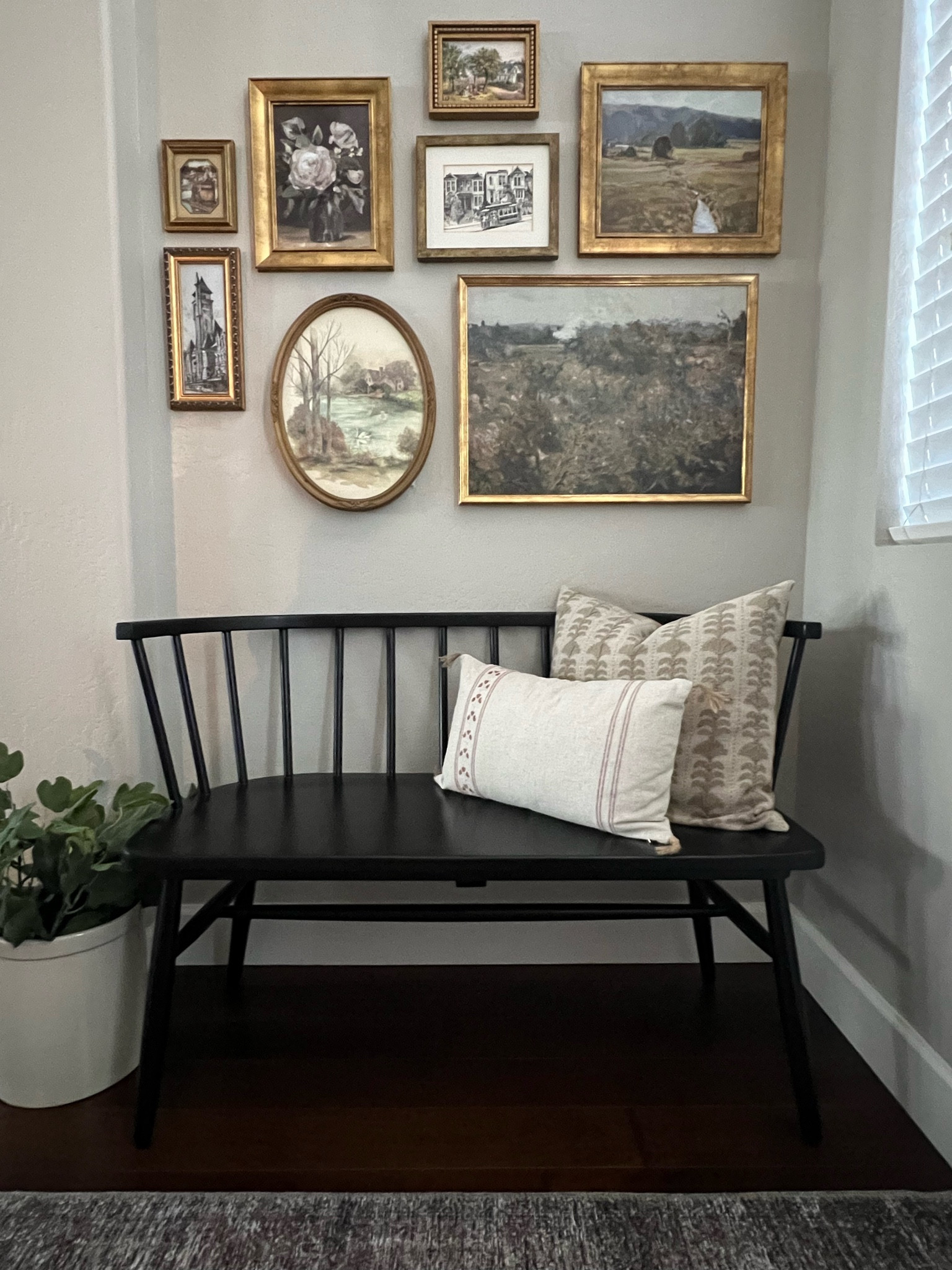 My entryway bench is back in stock- in the natural color finish! It’s less than $200 and the perfect size for an entryway, mudroom or small dining space. gallery wall, bench, throw pillow, artwork, framed art, wall decor, landscape art, vintage, Studio McGee, Hearth & Hand, Magnolia, modern organic, modern farmhouse, cottage, #LTKFind


#LTKhome #LTKstyletip #LTKSeasonal