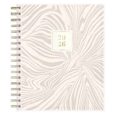 Blue Sky Rachel Parcell 2026 Daily/Monthly Planning Calendar 7"x9" Ella Tan Clear Pocket Cover | Target