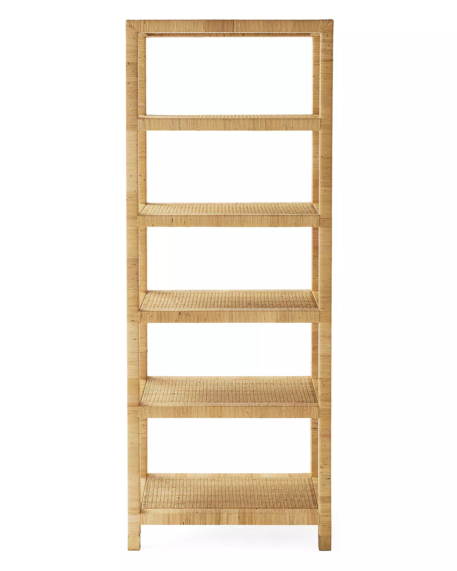 Balboa Rattan Bookshelf - Natural | Serena and Lily