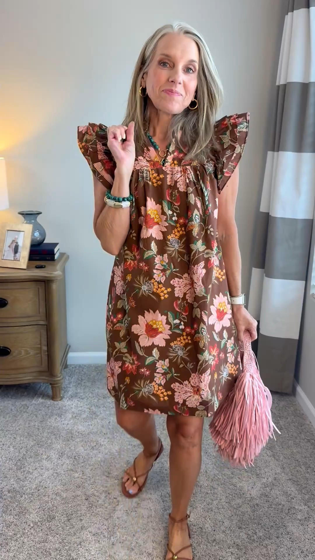 Wearing XS in this darling dress. Looks cute with boots and a denim jacket.

#LTKdayinmylife #LTKootd #LTKOver40