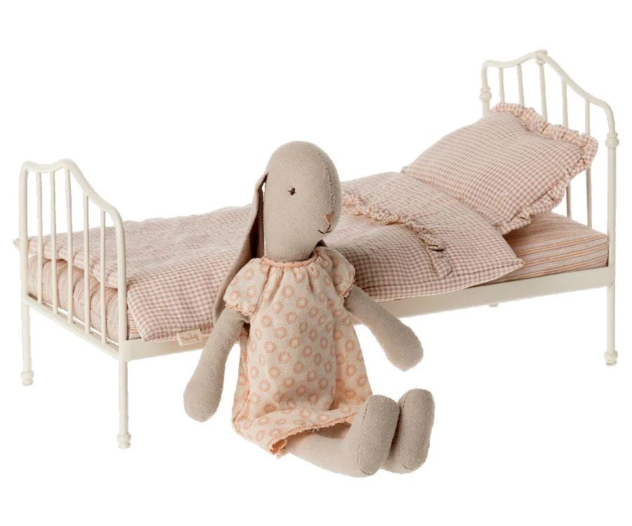 Miniature bed, Mini - Dark Rose | Maileg - Kids Toys | Bohemian Mama