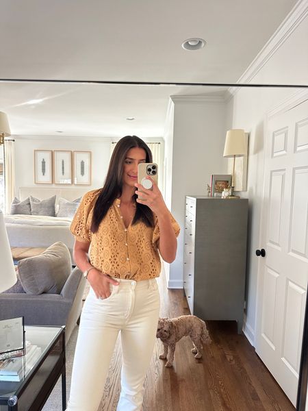 Fall outfit - fall style - white jeans - cream jeans

#LTKstyletip #LTKSeasonal