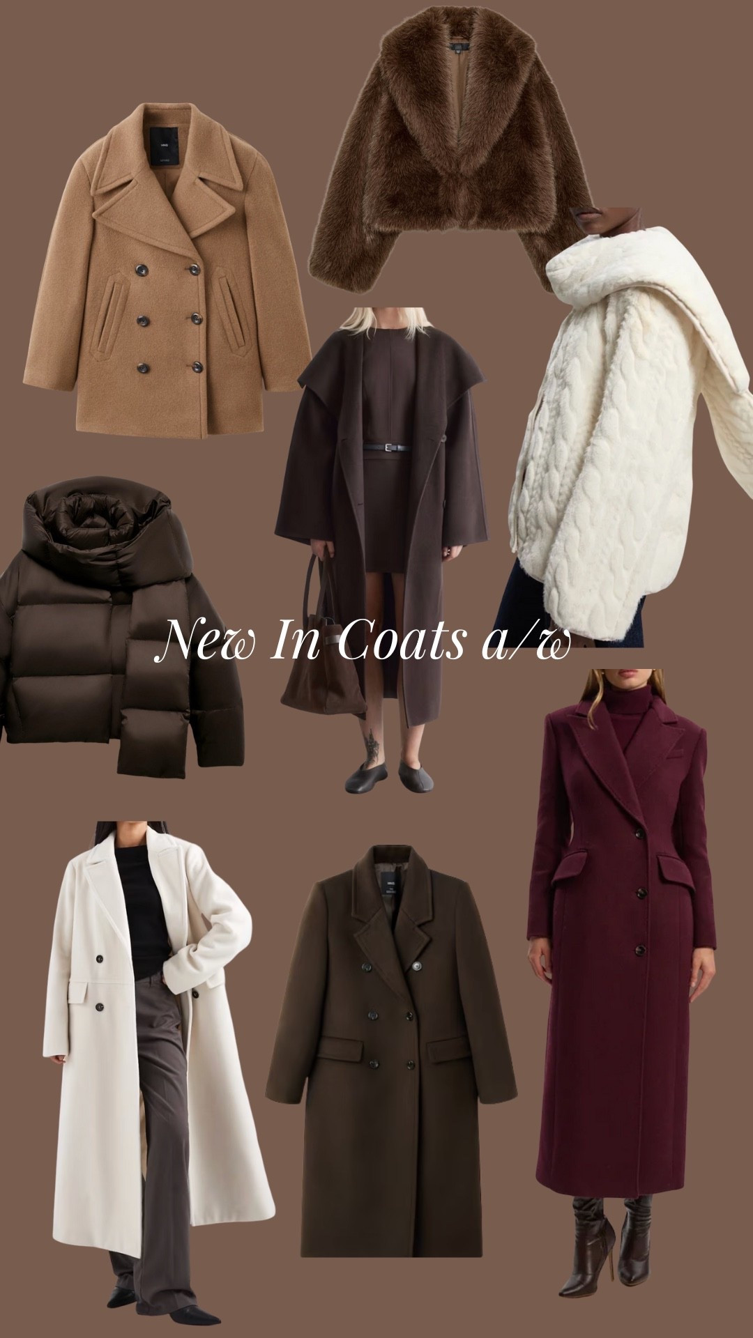 Coats for this season🐻 hopefully some will drop to sale too x